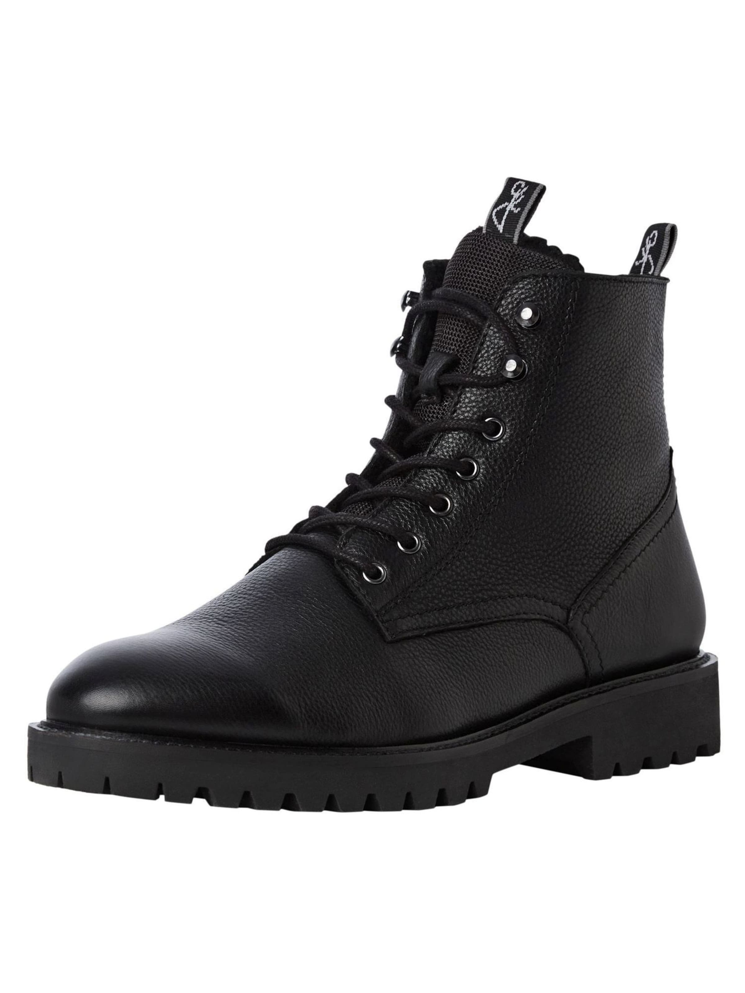 Bottes à lacets MARCO TOZZI en noir : devant