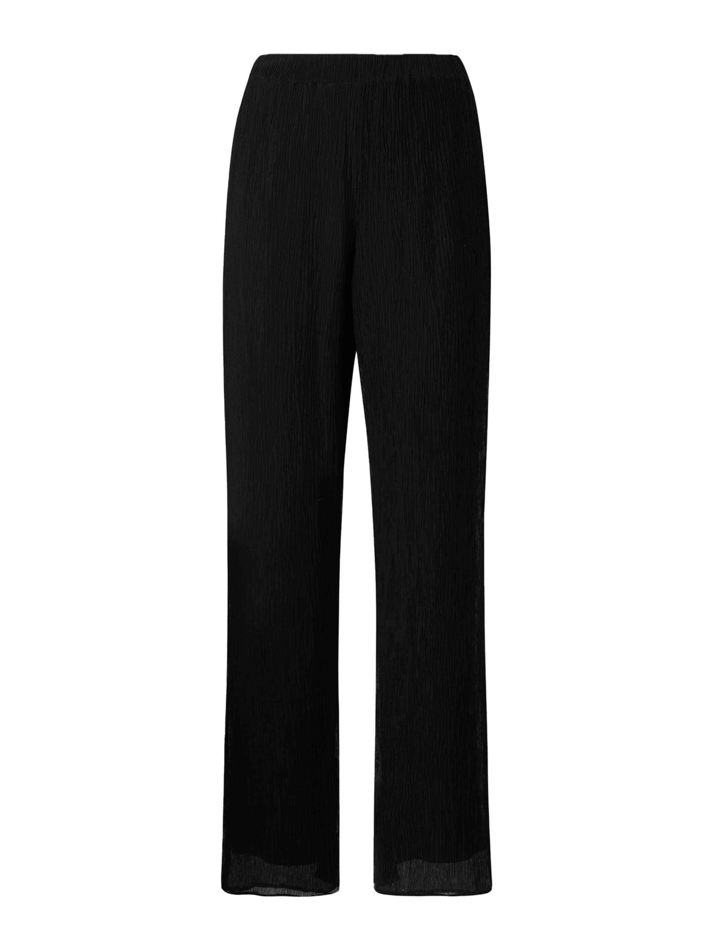 Samsøe Samsøe Loosefit Byxa 'Miller' i svart: framsida