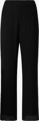 Largi Pantaloni 'Miller' de la Samsøe Samsøe pe negru: față