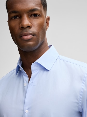 STRELLSON Slim fit Overhemd 'Stan' in Blauw