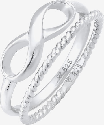 ELLI Jewelry Set in Silver: front