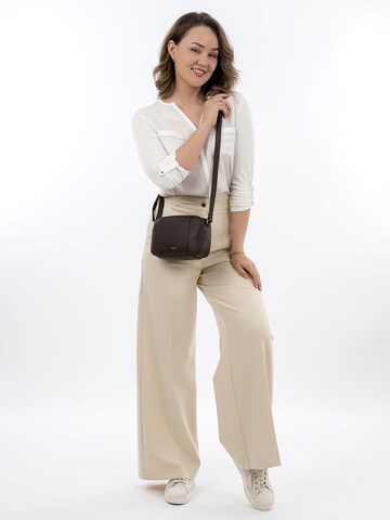Borsa a spalla ' E&N Metz RUE 09 ' di Emily & Noah in marrone: frontale
