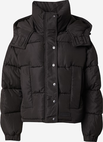 Sixth June Winter Jacket in Black: front