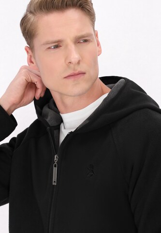 Veste en polaire Schmuddelwedda en noir