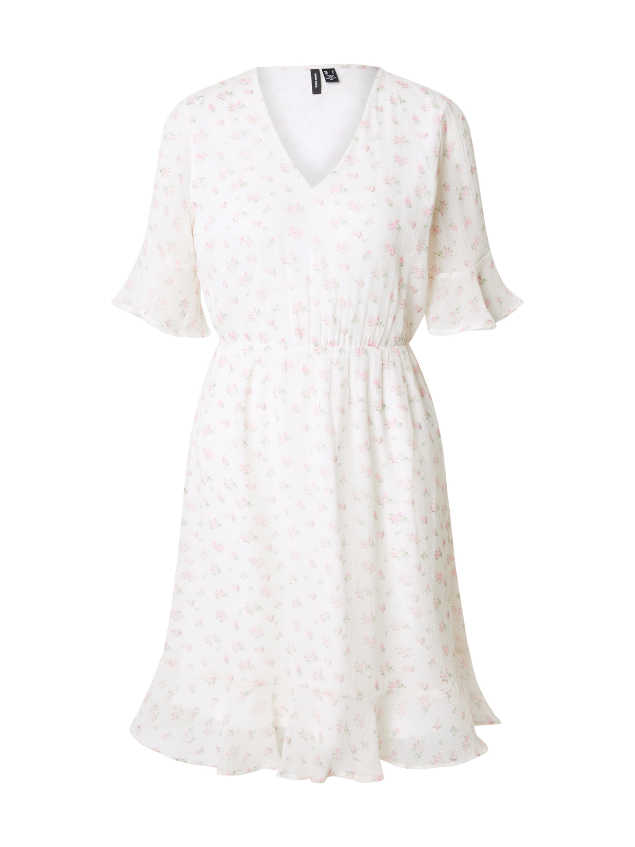 VERO MODA Letní šaty 'VMSMILLA' – bílá: přední strana