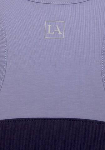 LASCANA ACTIVE Sporttop in Blauw