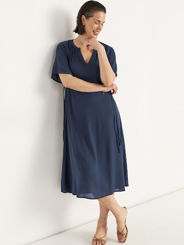 Cellbes of Sweden Jurk in Blauw: voorkant