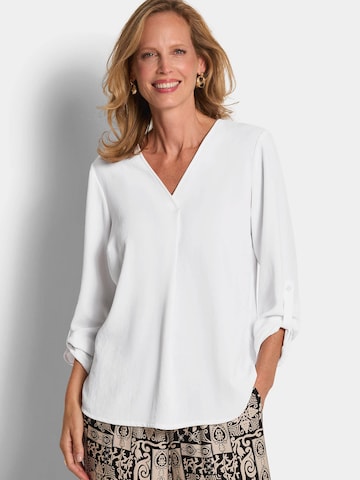 Goldner Blouse in Wit: voorkant