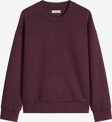 Sweat-shirt ' Modal Allure ' Marc O'Polo en rouge : devant