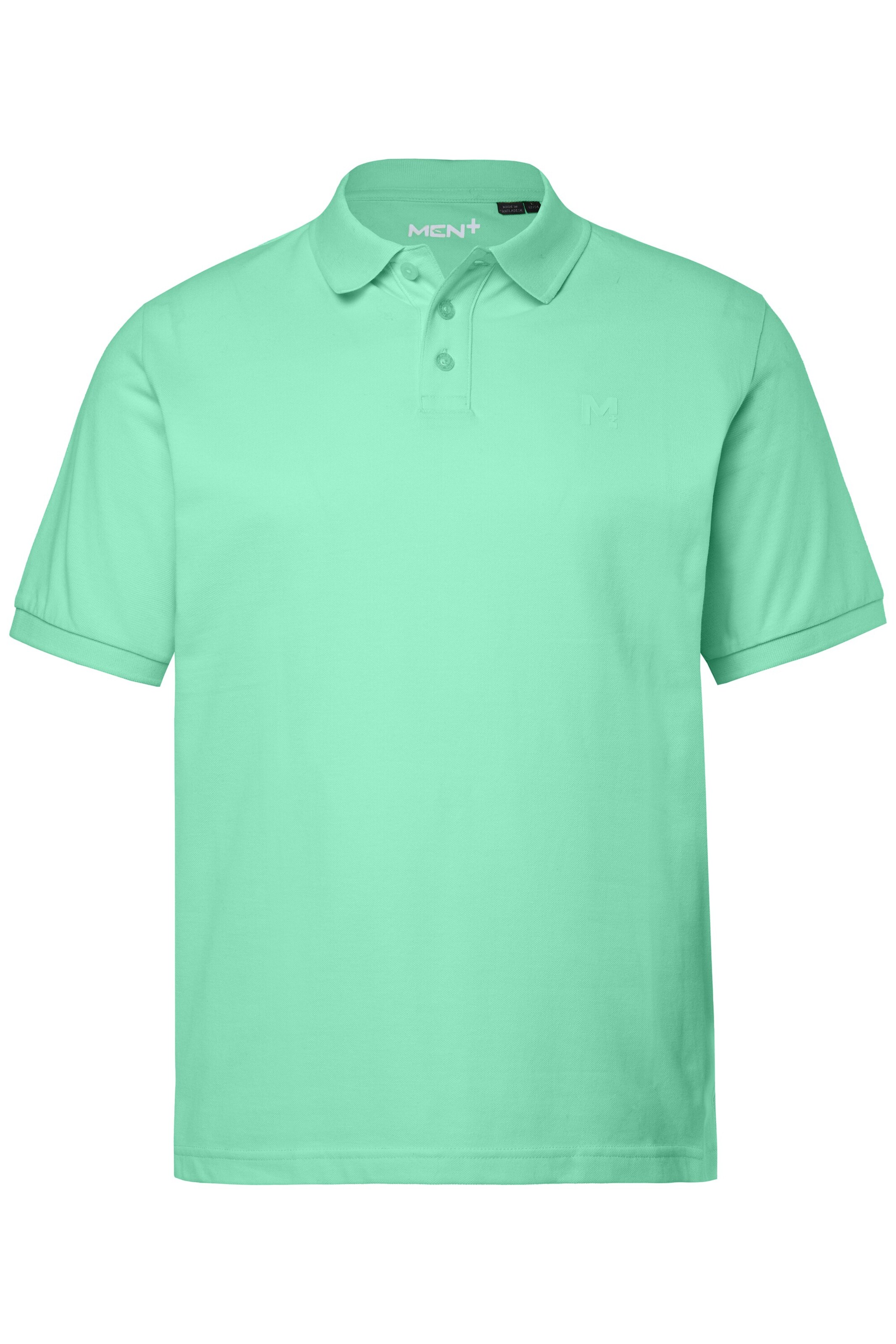 Men Plus Shirt in Green: front