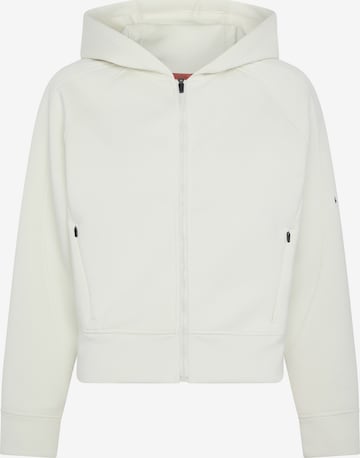 Born Sportief sweatvest 'Elsa' in Beige: voorkant