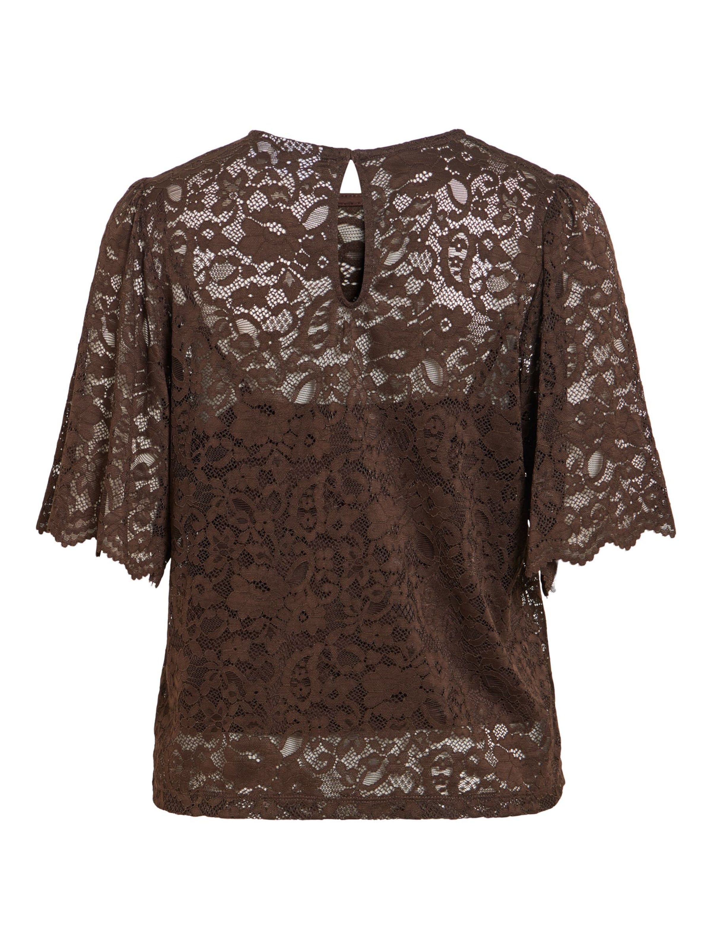 VILA Bluse 'VIStacia' in Braun