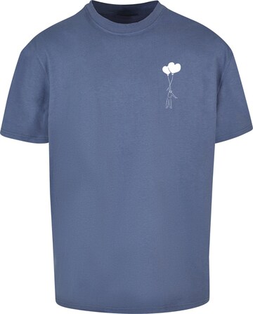 Merchcode T-Shirt 'Love In The Air' in Blau