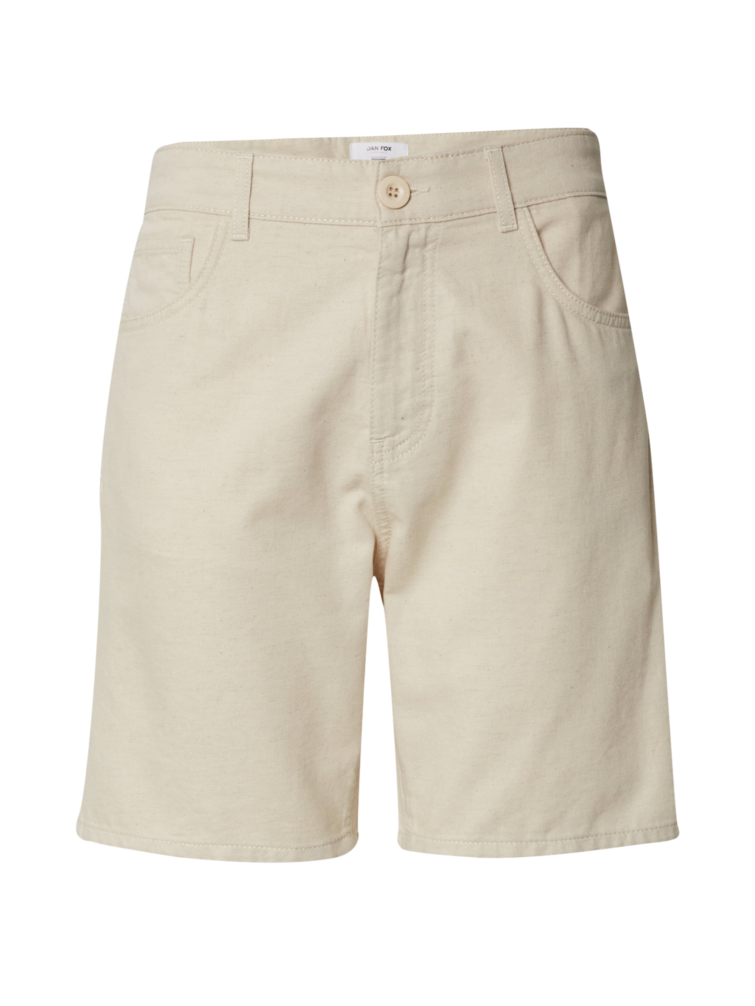 balta DAN FOX APPAREL Standartinis „Chino“ stiliaus kelnės 'Xaver': priekis