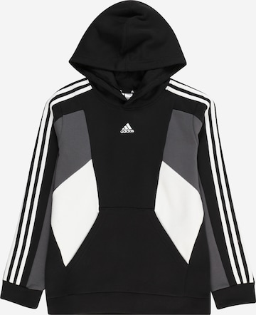 ADIDAS SPORTSWEAR - Camiseta deportiva en negro: frente