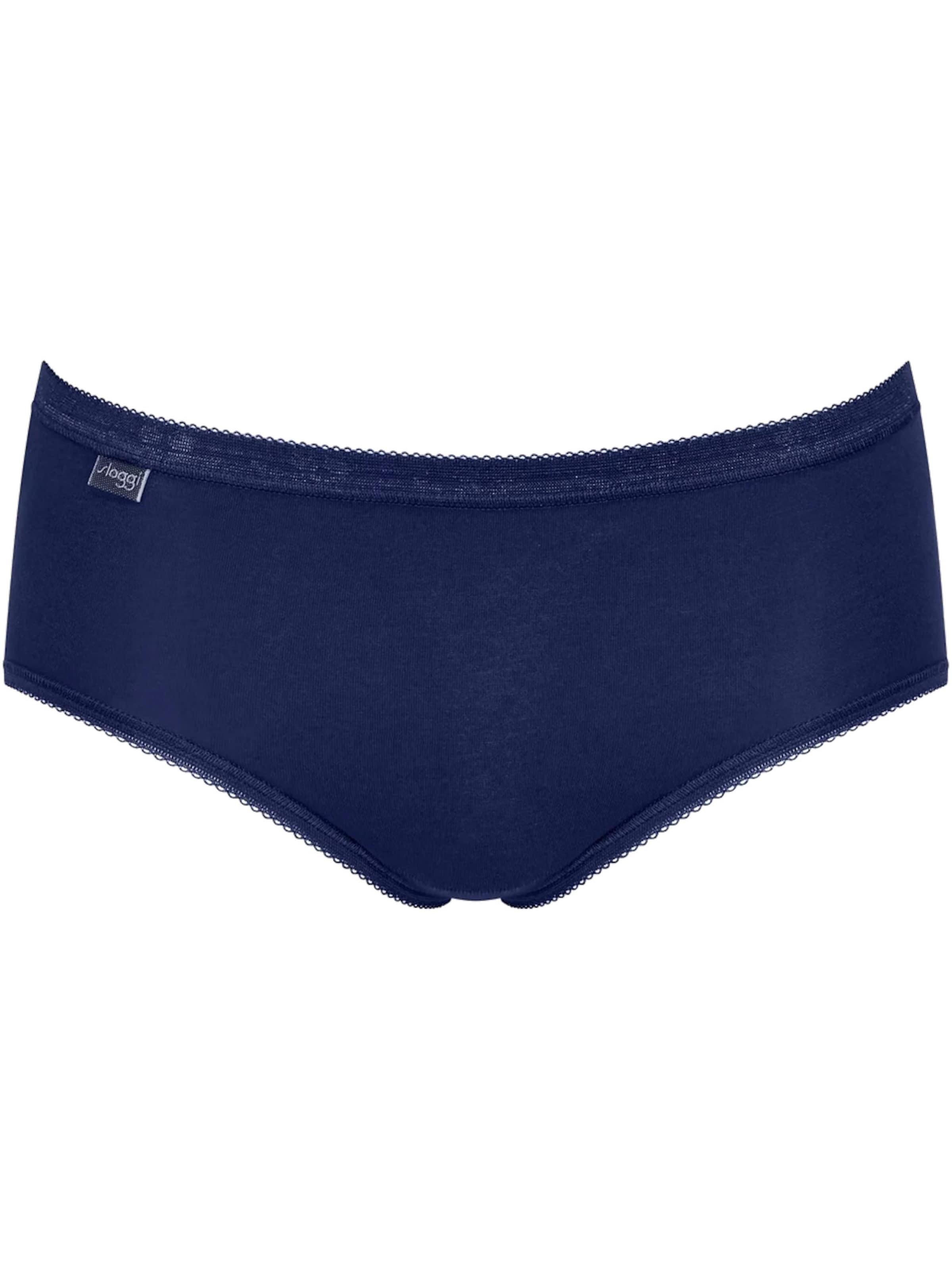 SLOGGI Slip 'Basic+ Midi' in Blauw: voorkant