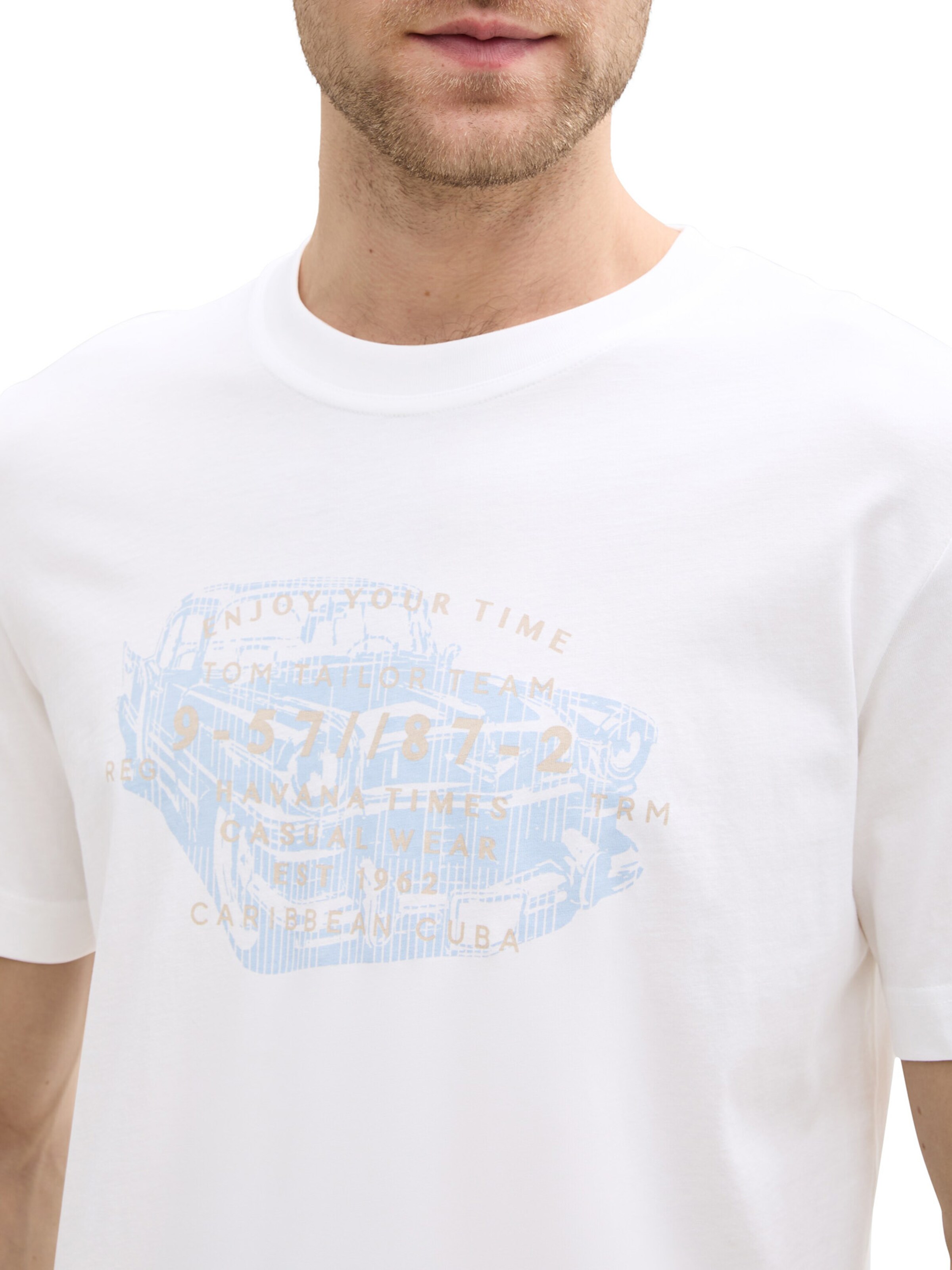 TOM TAILOR Tričko - Sivá