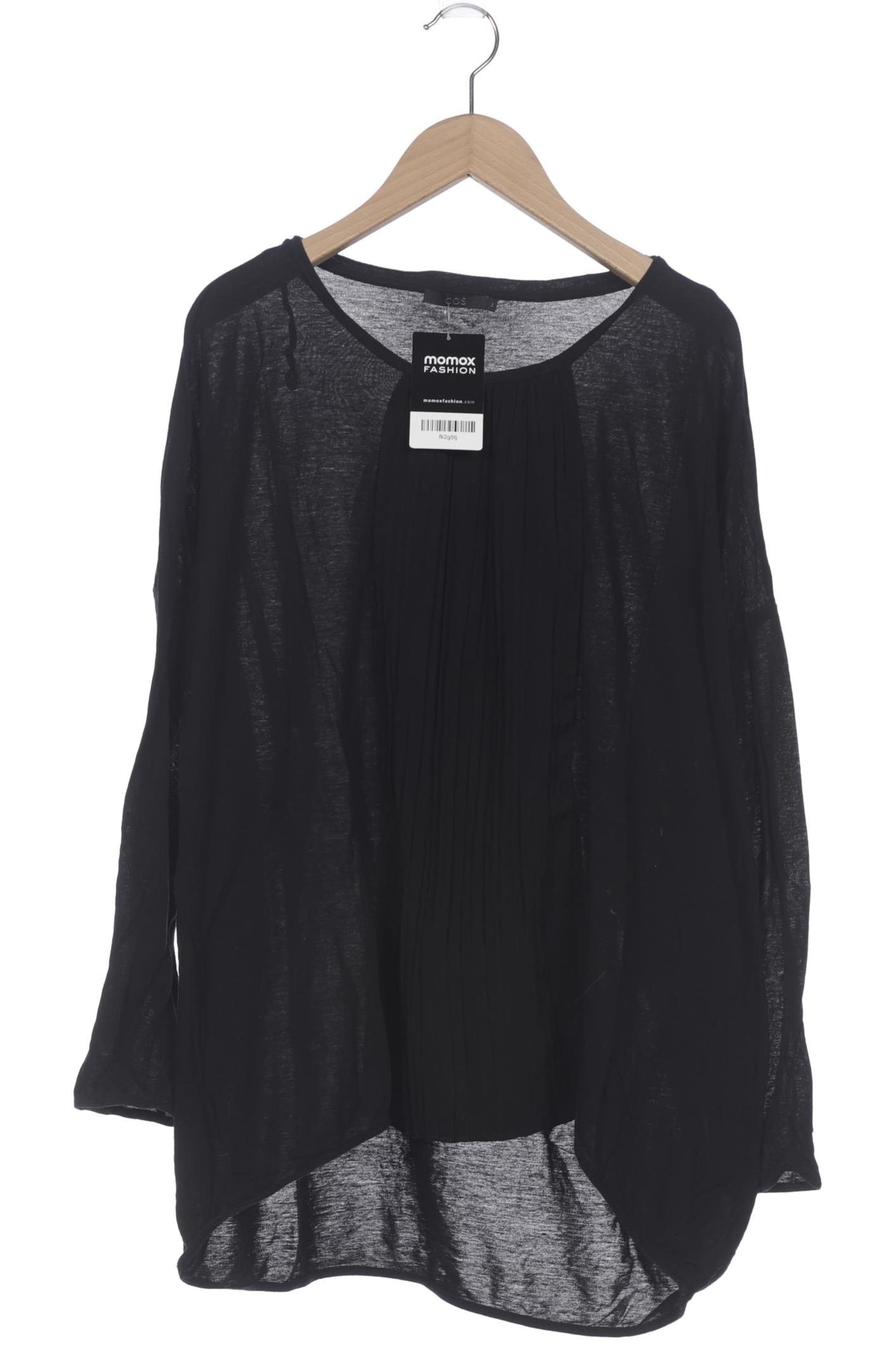 COS Langarmshirt M in Schwarz: Vorderseite
