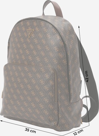 GUESS Rucksack 'VEZZOLA' in Braun