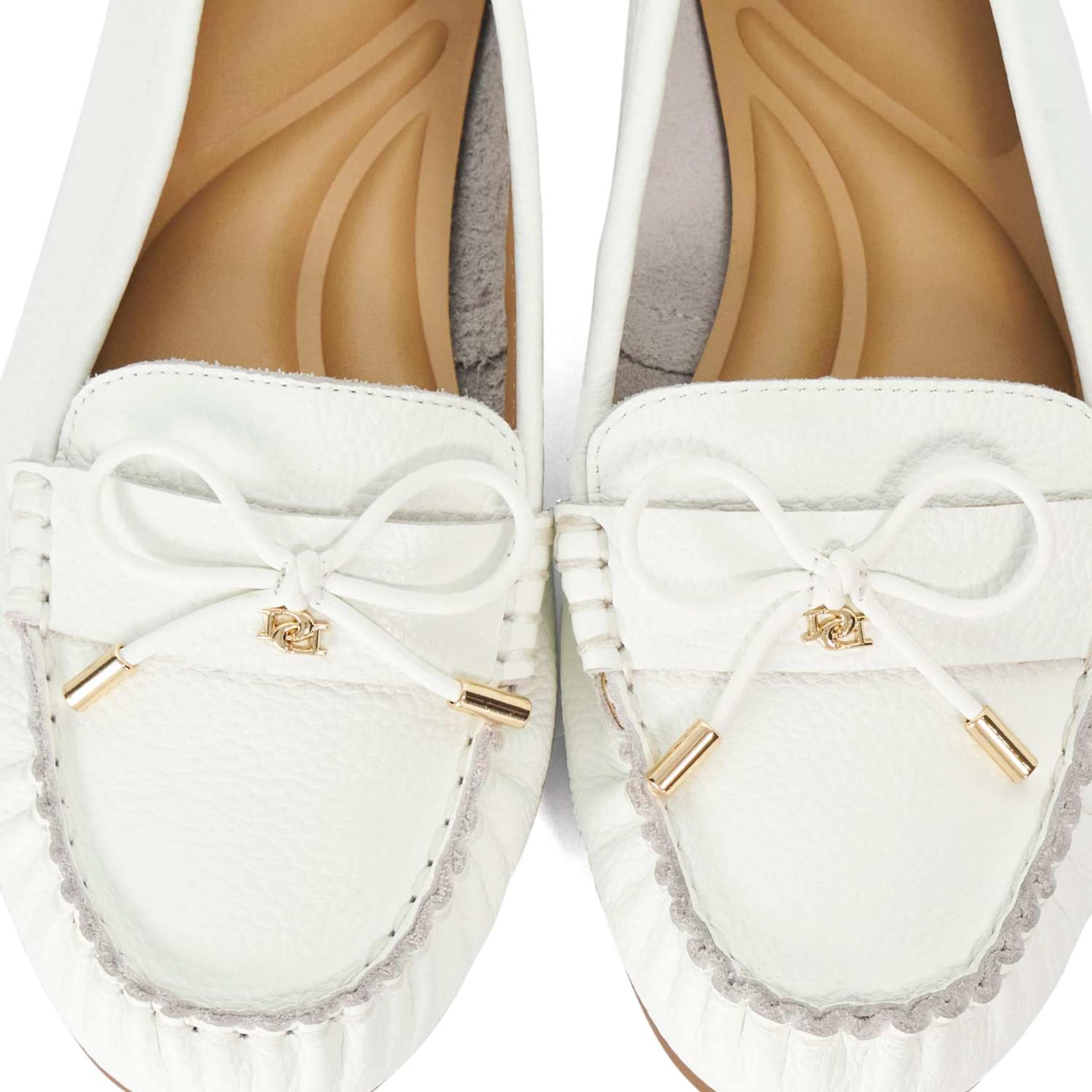 Chaussure basse 'Grier' Dune LONDON en blanc