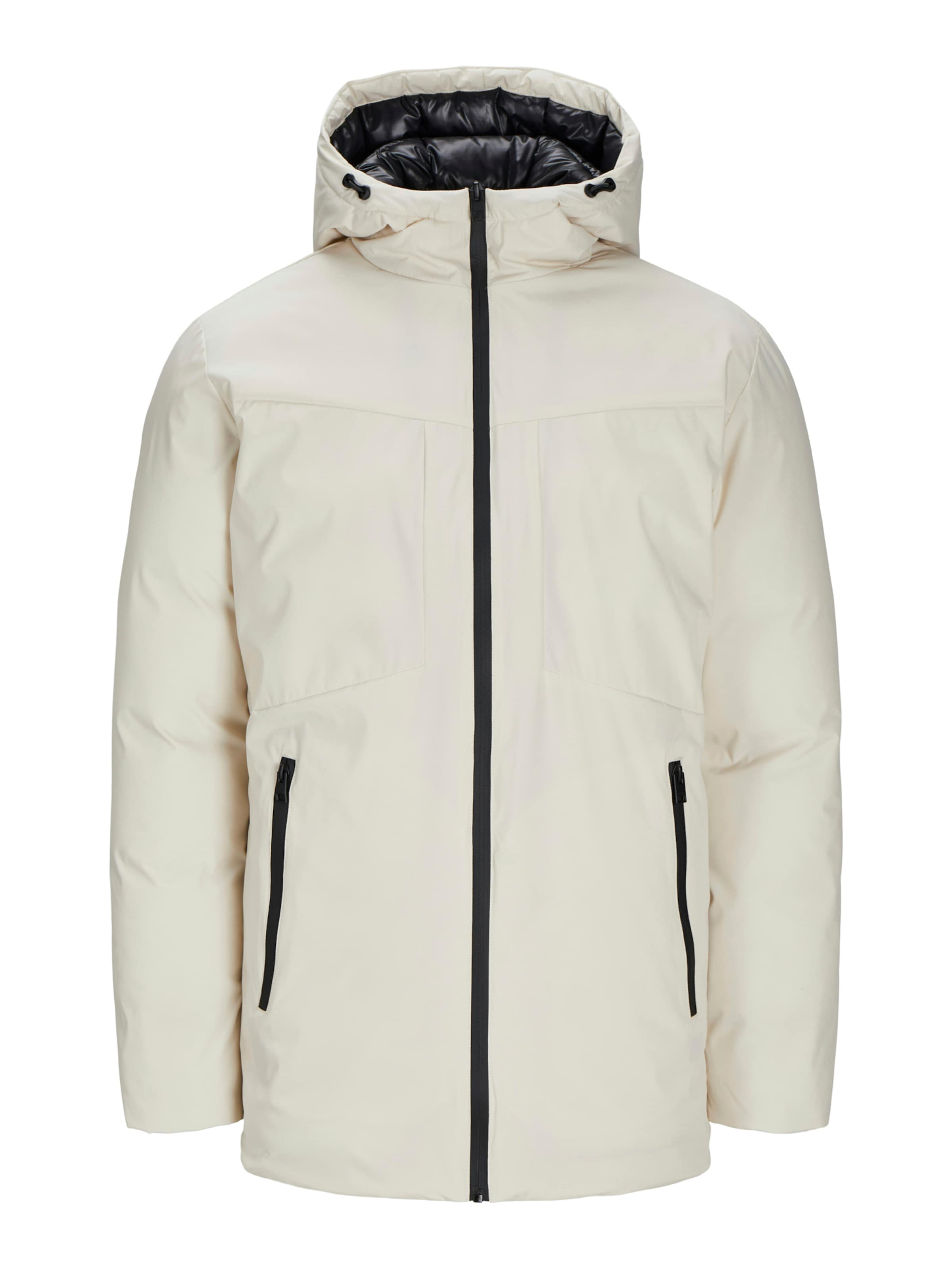 JACK & JONES Zimní parka 'JWHPlanet' – béžová: přední strana