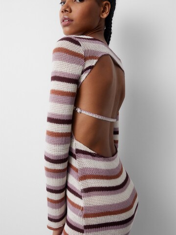 Pull&Bear Knitted dress in Mixed colors