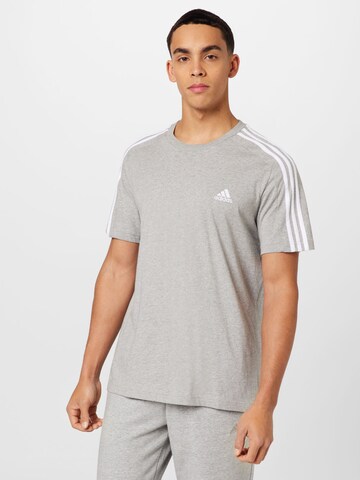 T-Shirt fonctionnel 'Essentials' ADIDAS SPORTSWEAR en gris : devant