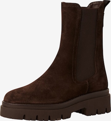 Tamaris Chelsea boots in Brown: front