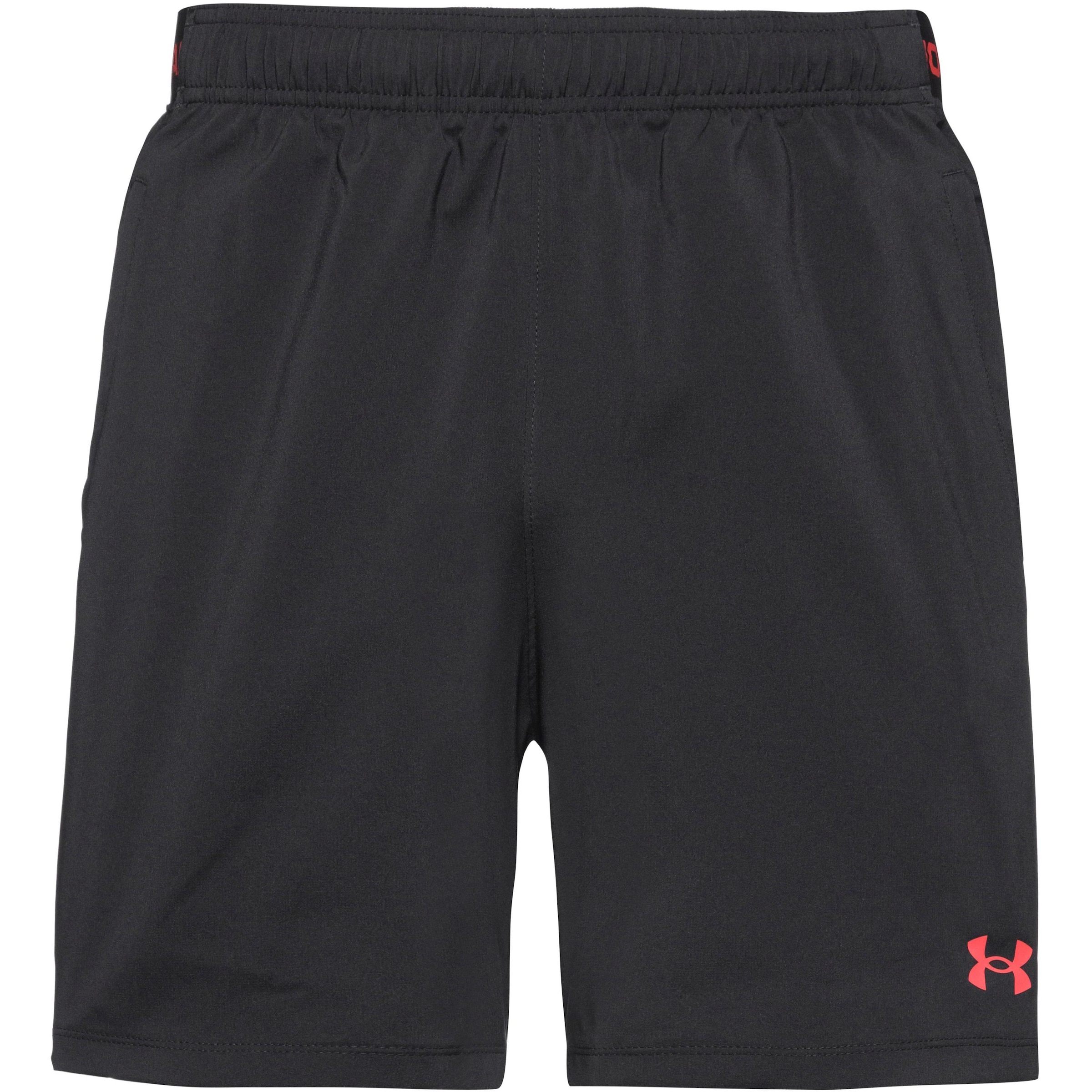 UNDER ARMOUR Regular Sportbroek in Zwart: voorkant