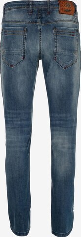 CIPO & BAXX Slimfit Jeans 'CD475' in Blau
