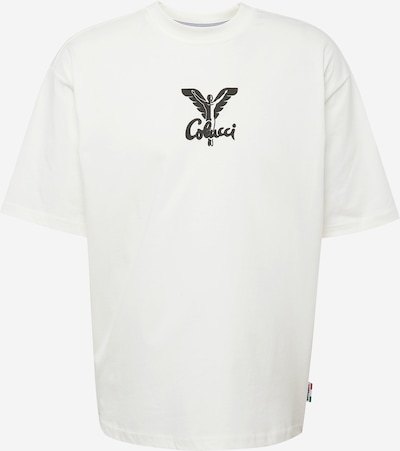 Carlo Colucci Majica 'Di Pauli' u crna / bijela, Pregled proizvoda