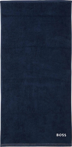 BOSS Home Towel 'EDGE' in Blue: front