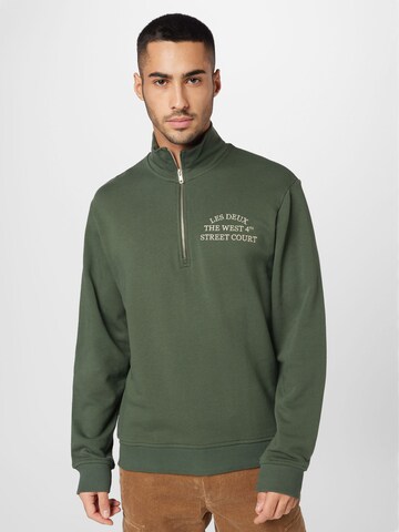 Les Deux Sweatshirt in Green: front