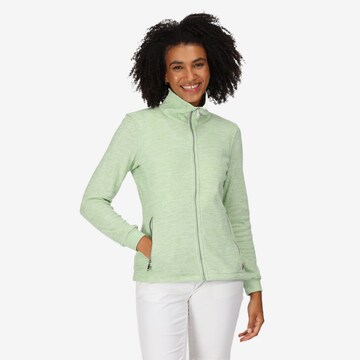 REGATTA Athletic Fleece Jacket 'Azaelia' in Green: front