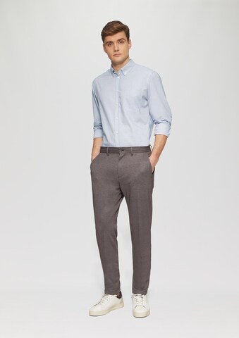 s.Oliver BLACK LABEL Regular fit Button Up Shirt in Blue