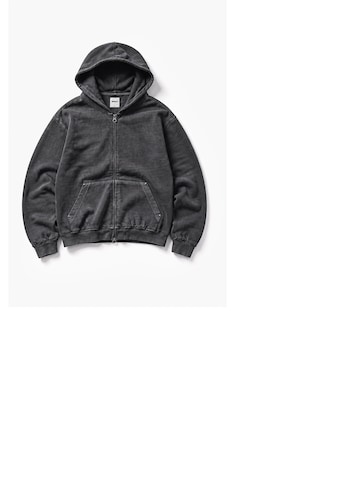 Bershka Sweatjacke in Grau: Vorderseite