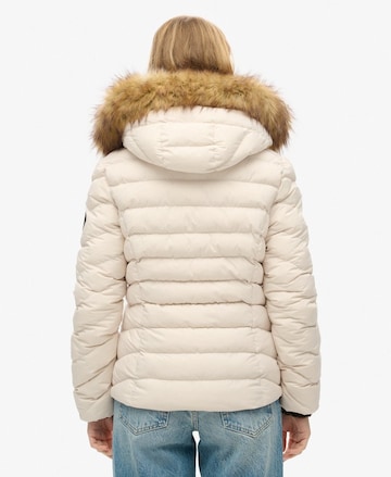 Superdry Winter Jacket 'Fuji' in Beige