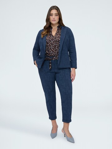 Blazer Fiorella Rubino en bleu