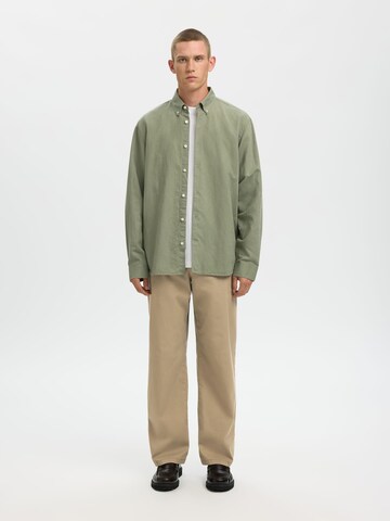 SELECTED - Slimfit Pantalón chino '220' en marrón