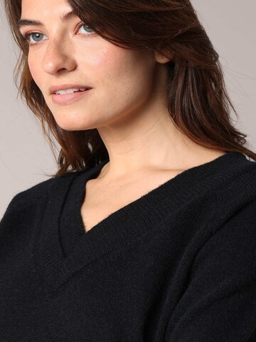 Pull-over 'BERILDE' Deeluxe en noir