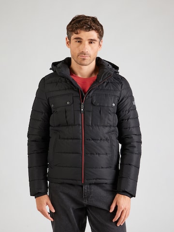 s.Oliver Winterjacke in Schwarz: Vorderseite