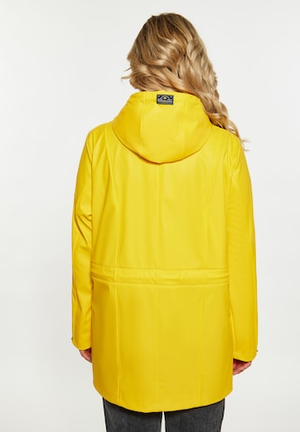 Schmuddelwedda Between-seasons coat in Yellow