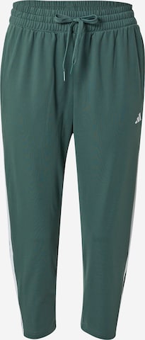 Pantaloni sport de la ADIDAS PERFORMANCE pe verde: față