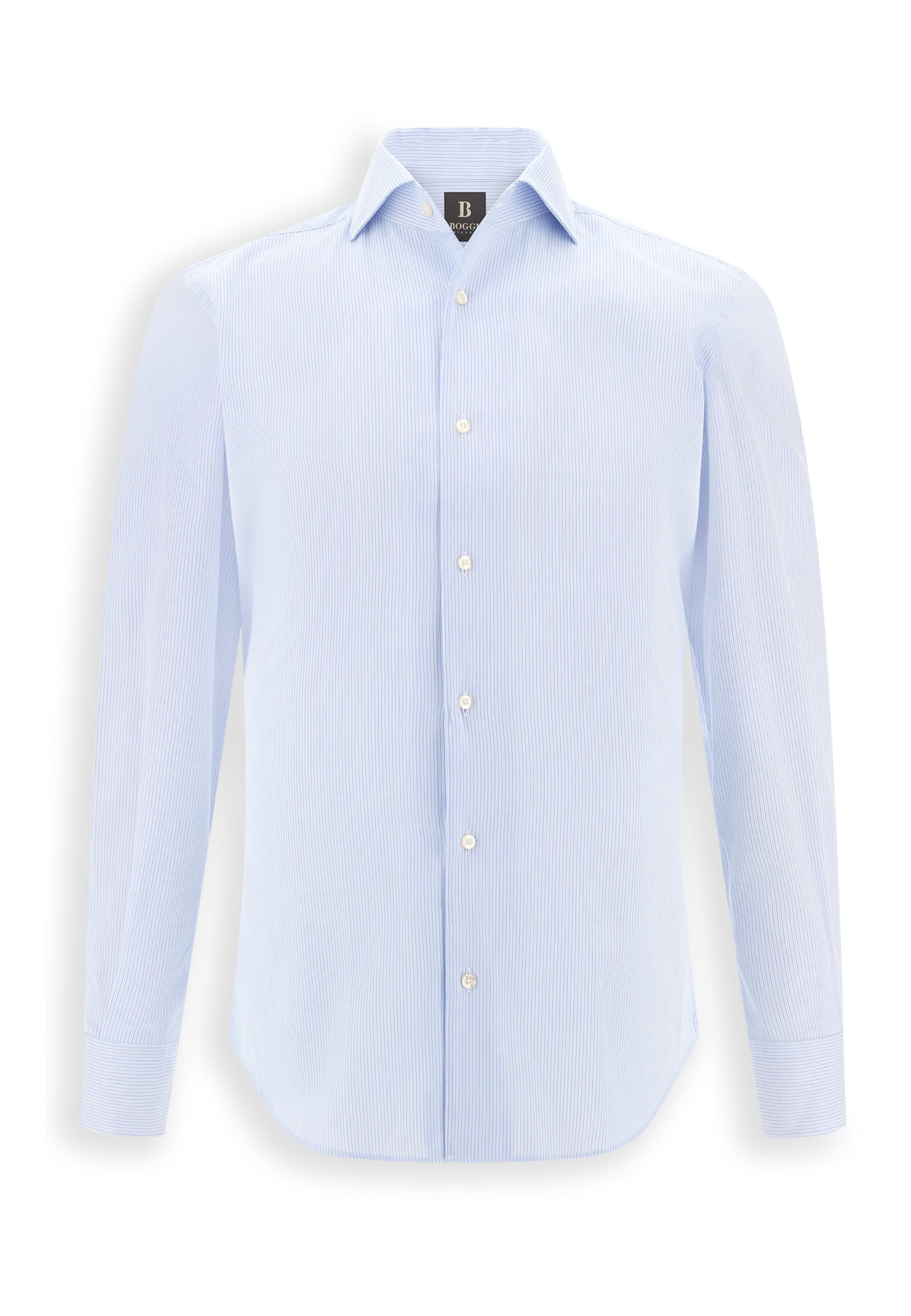 Boggi Milano Overhemd in Blauw: voorkant