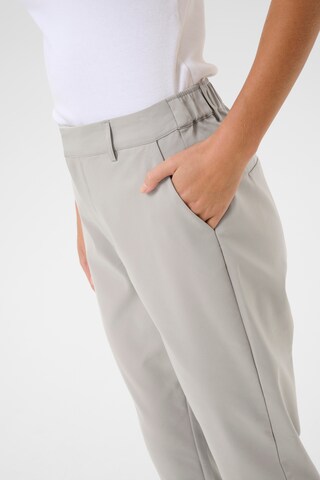 Kaffe Slimfit Hose 'Loraine' in Grau