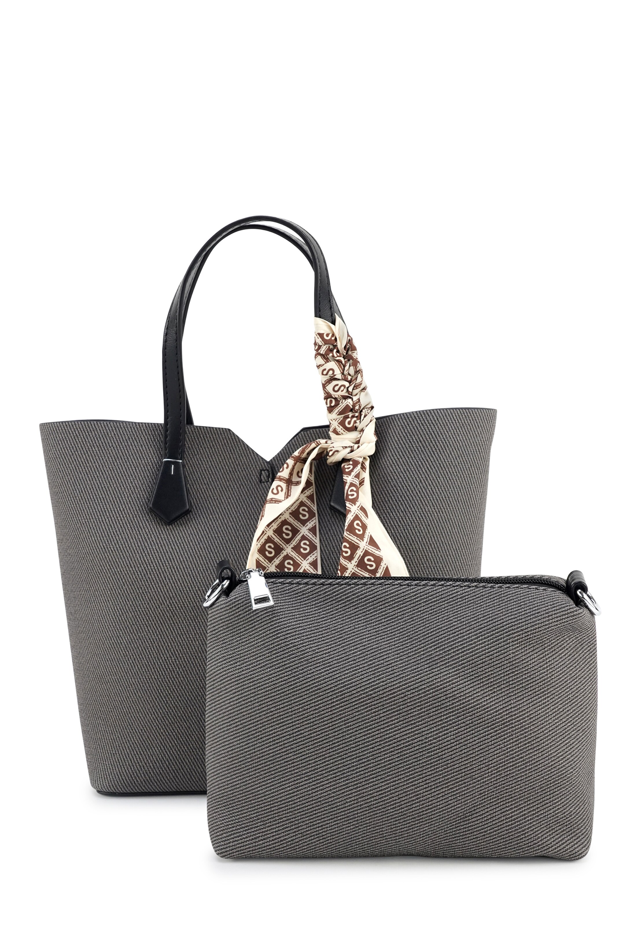 HARPA Handtasche 'CARRIE' in Grau