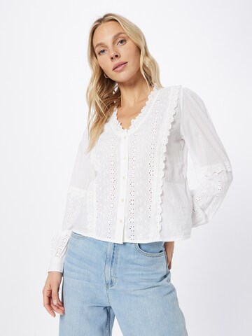Springfield Bluse in Weiß: Vorderseite