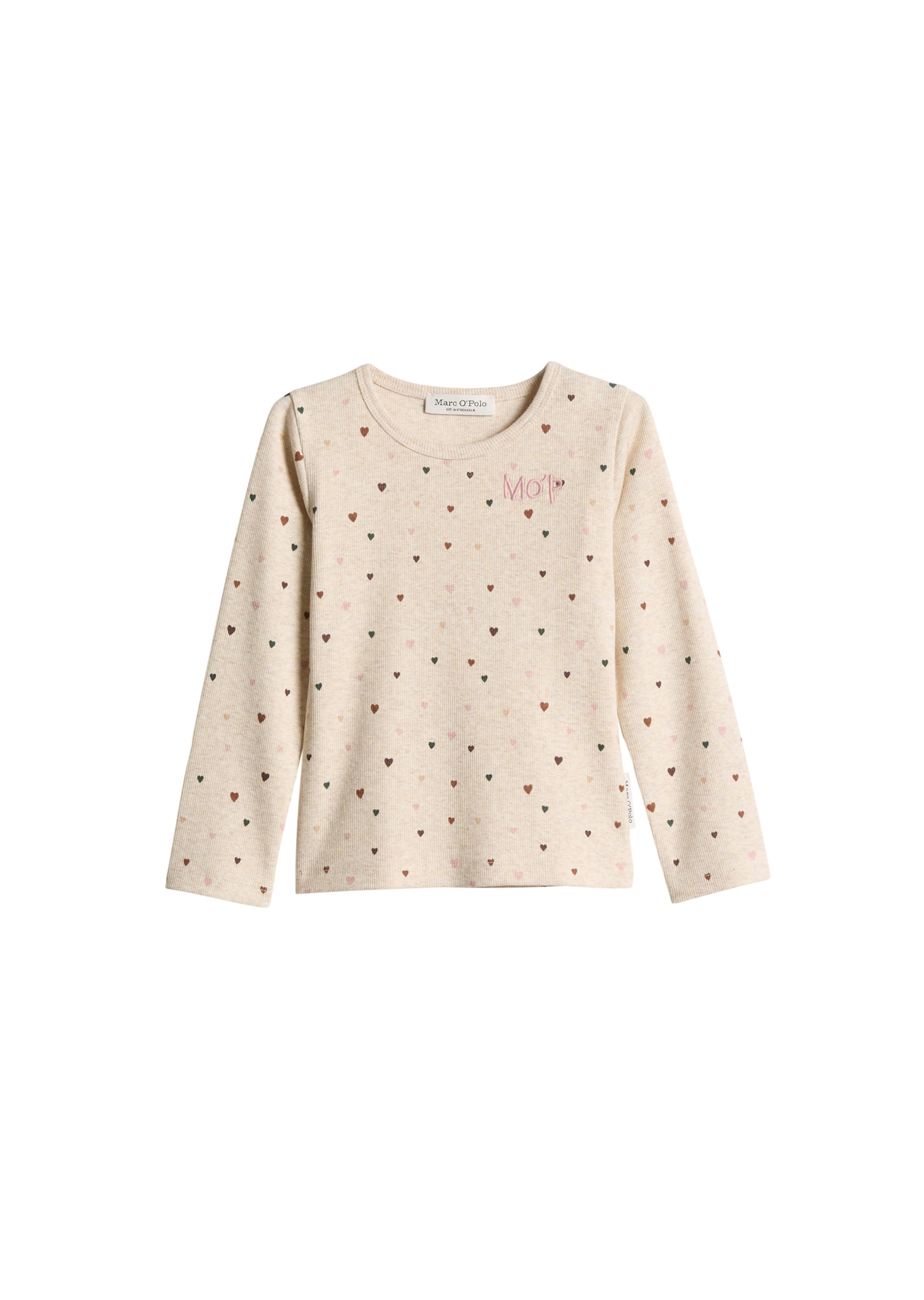 Marc O'Polo Shirt in Beige: voorkant