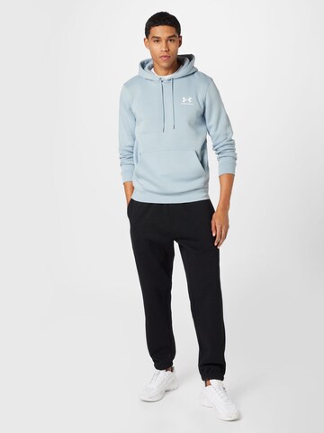 UNDER ARMOUR Athletic Sweatshirt 'Essential' in Blue