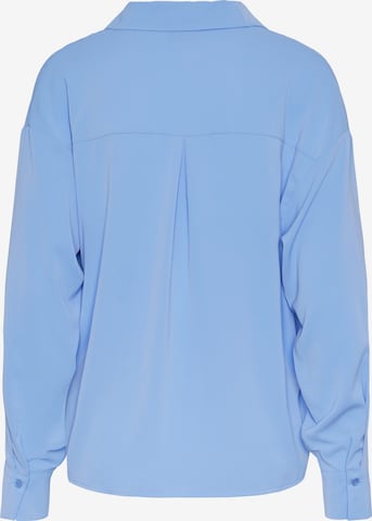 PIECES Bluse 'FRANAN' in Blau